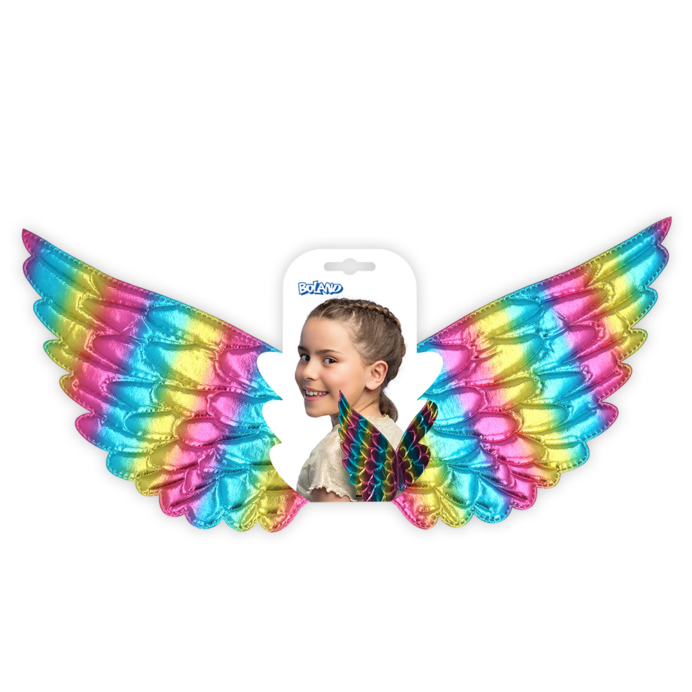 Engelenvleugels Aurora regenboog (23 x 45 cm)