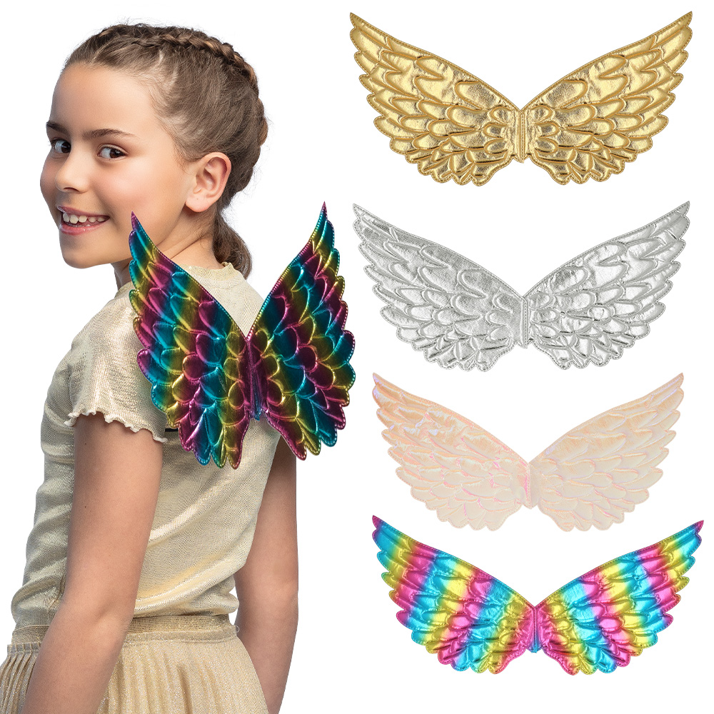 Engelenvleugels Aurora 4 kleuren ass. (23 x 45 cm)