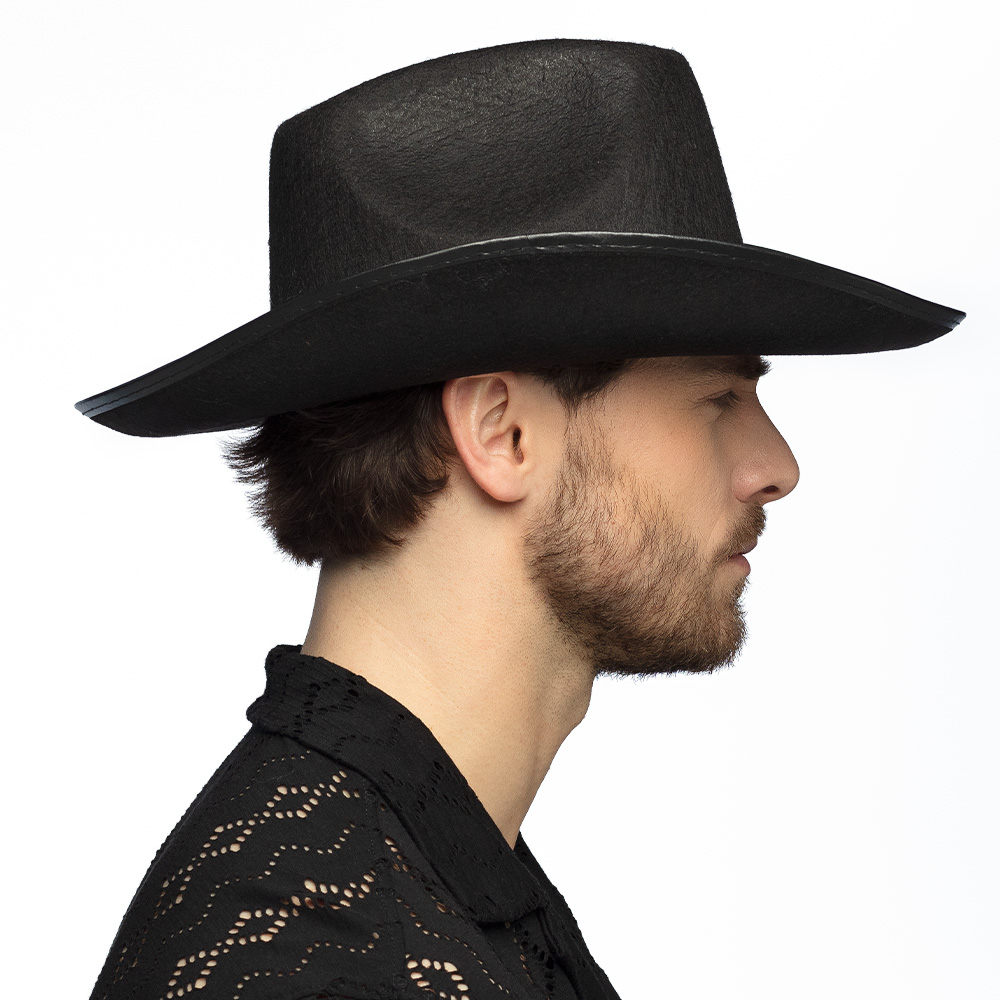 Cowboyhoed Daisy zwart
