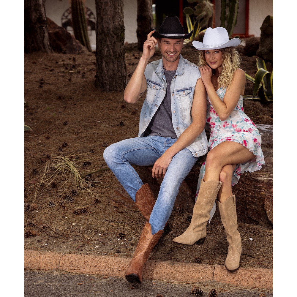 Cowboyhoed Daisy zwart