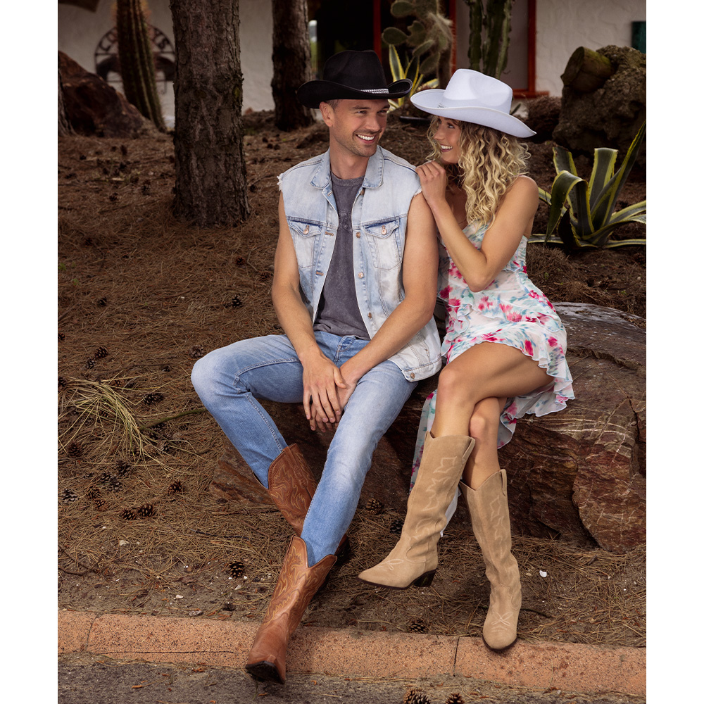 Cowboyhoed Daisy wit