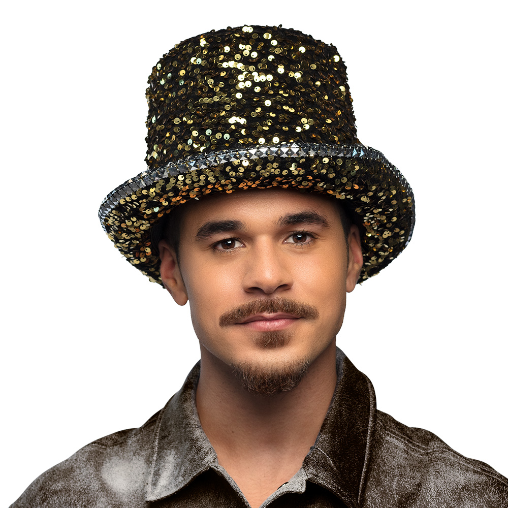 Hoed Desert party goud