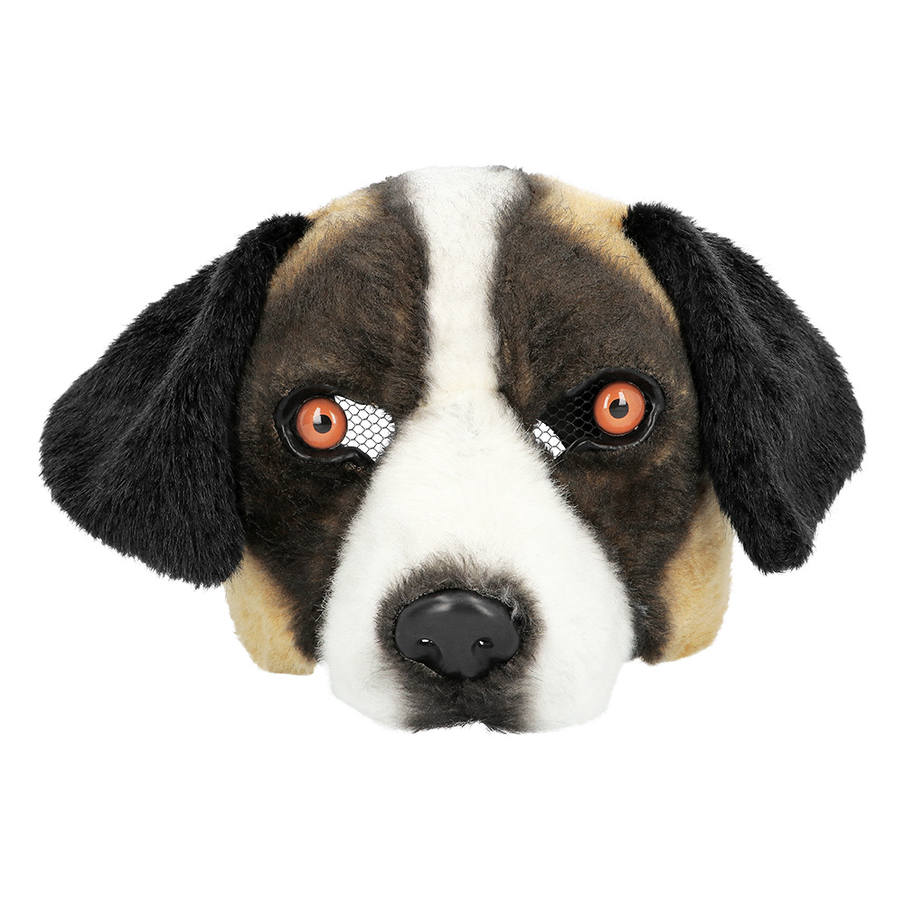 Pluchen halfmasker Bernard