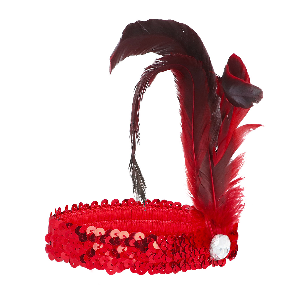 Set Flapper deluxe (hoofdband, ketting, 2 handschoenen en sigarettenhouder)