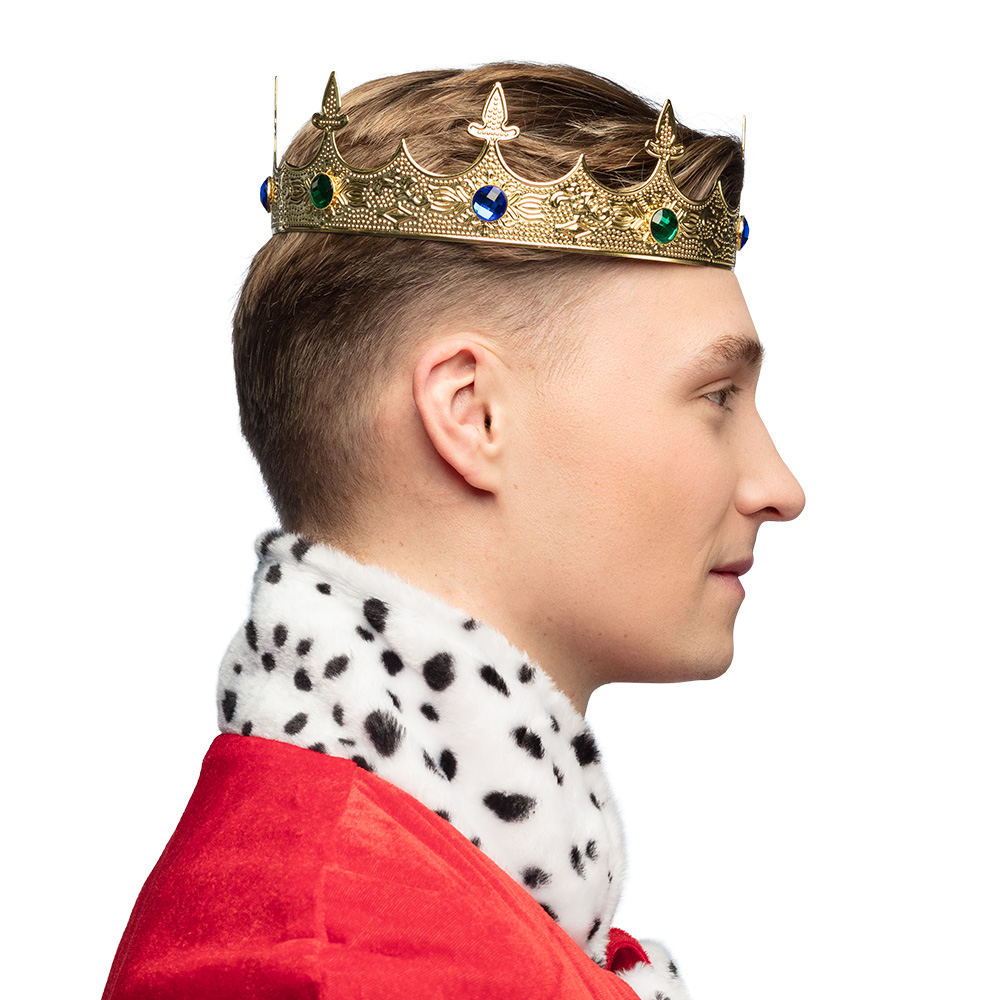 Metalen kroon Royalty goud
