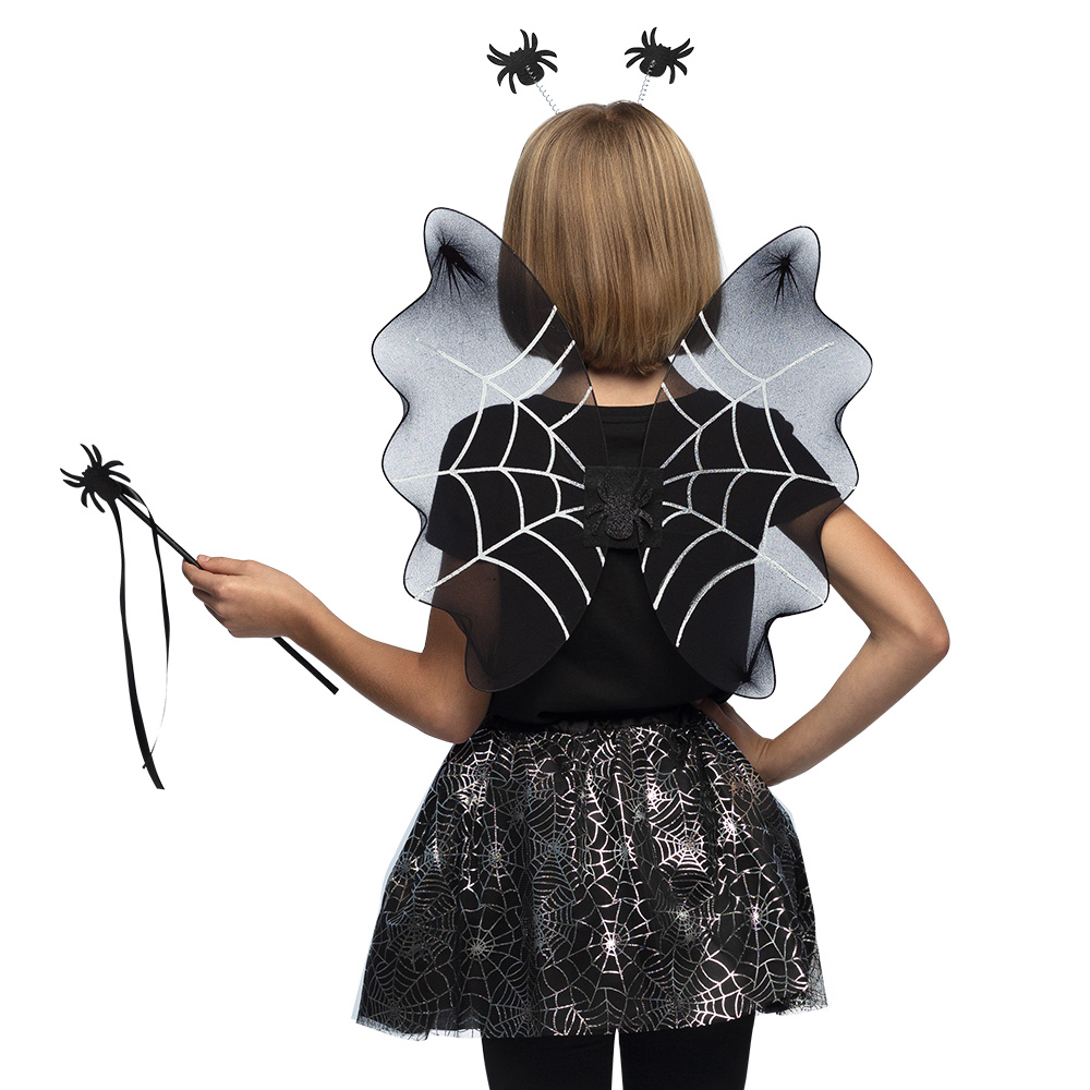 Set Spin kind (diadeem,vleugels en tutu)