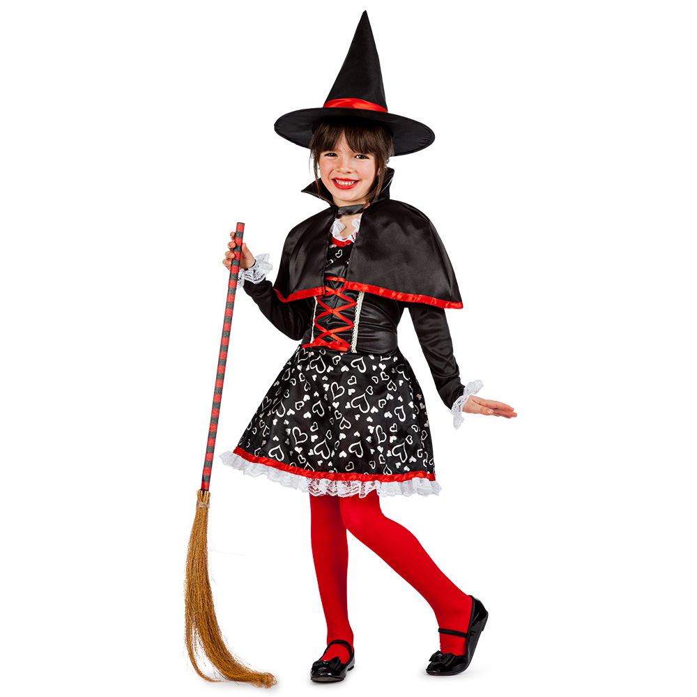 Kinderkostuum Lovely witch (10-12 jaar)