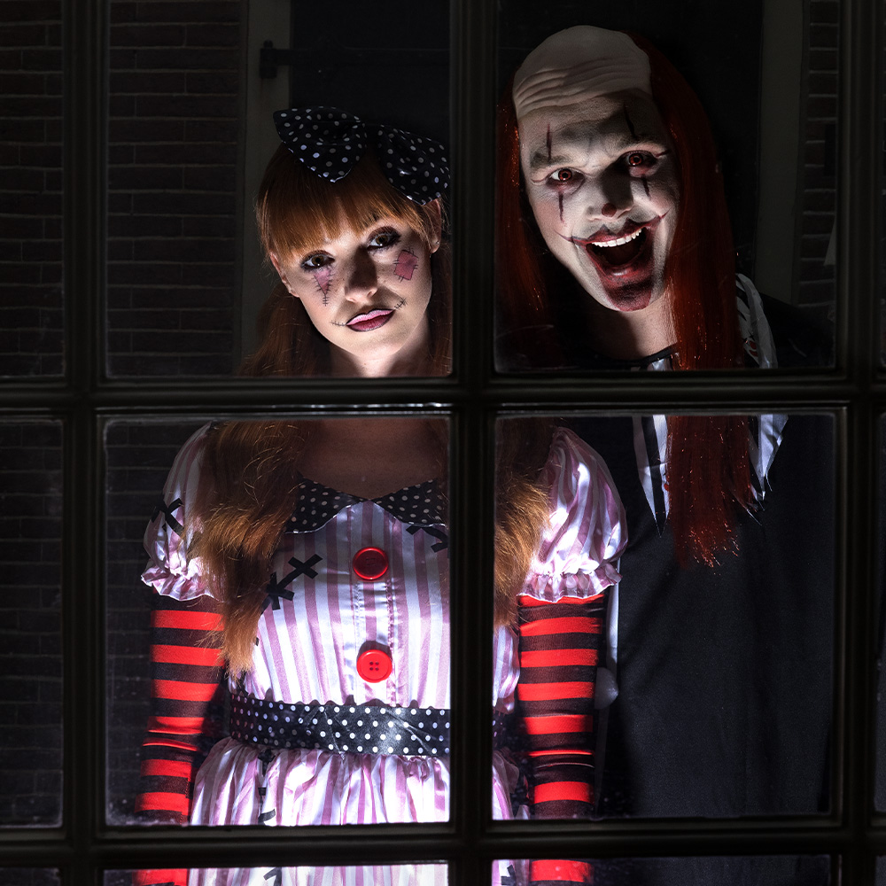 Volwassenenkostuum Possessed Doll (S)
