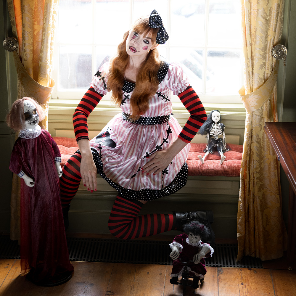 Volwassenenkostuum Possessed Doll (XL)