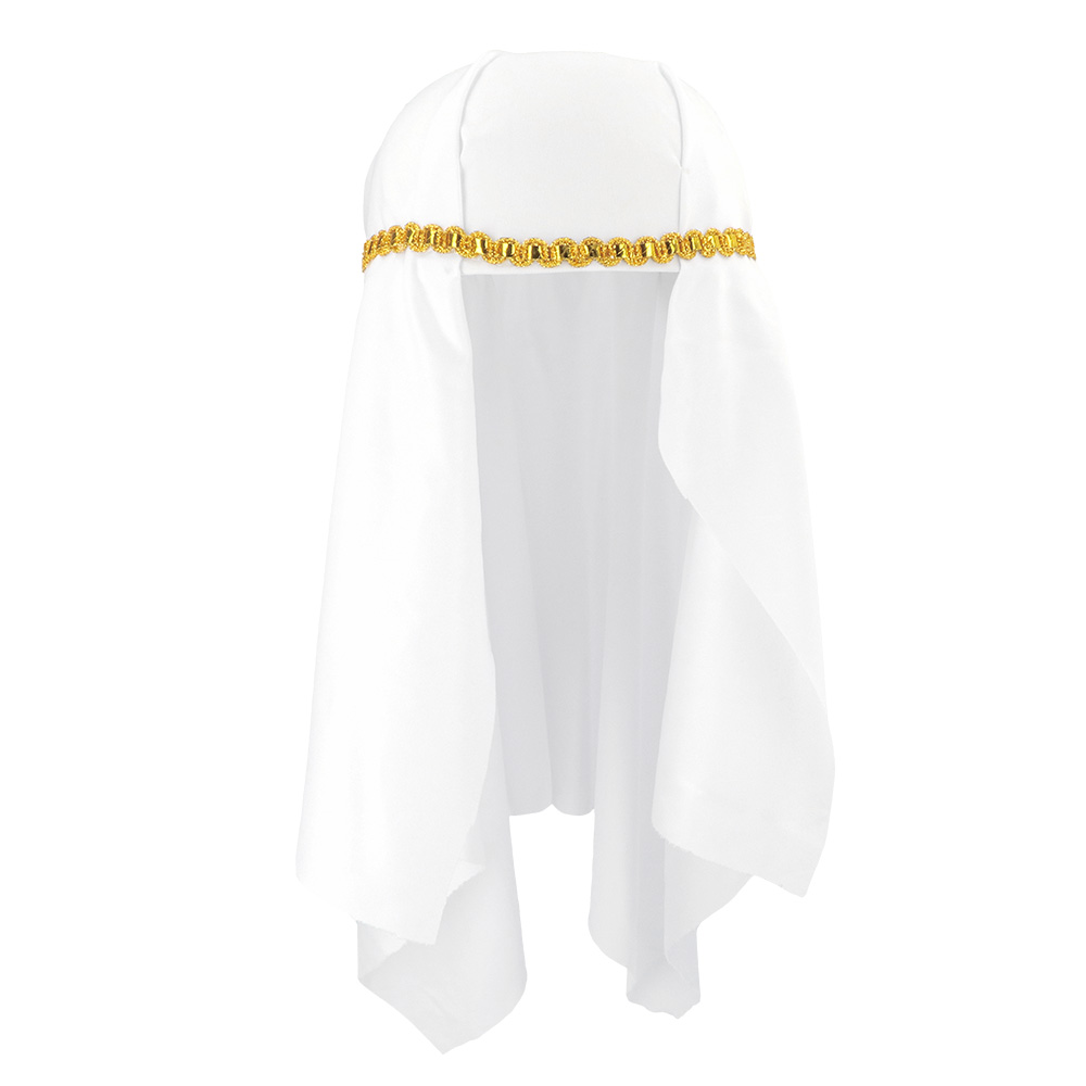 Set sjeik Faheem (hoed, partybril en ketting)