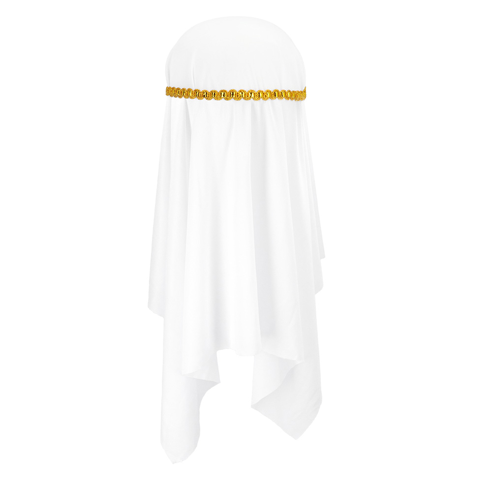 Set sjeik Faheem (hoed, partybril en ketting)