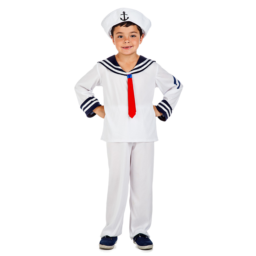 Kinderkostuum Sailor Donald (3-4 jaar)