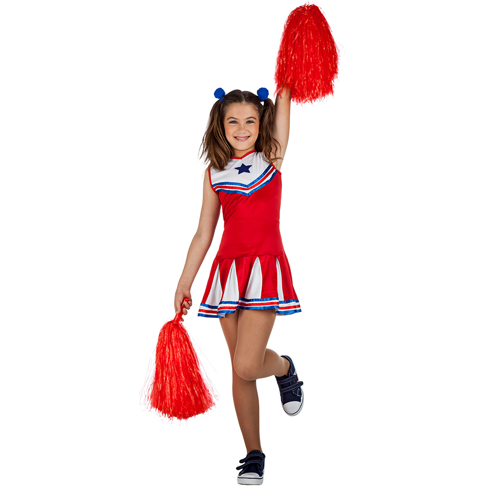 Kinderkostuum Cheerleader Holly (10-12 jaar)