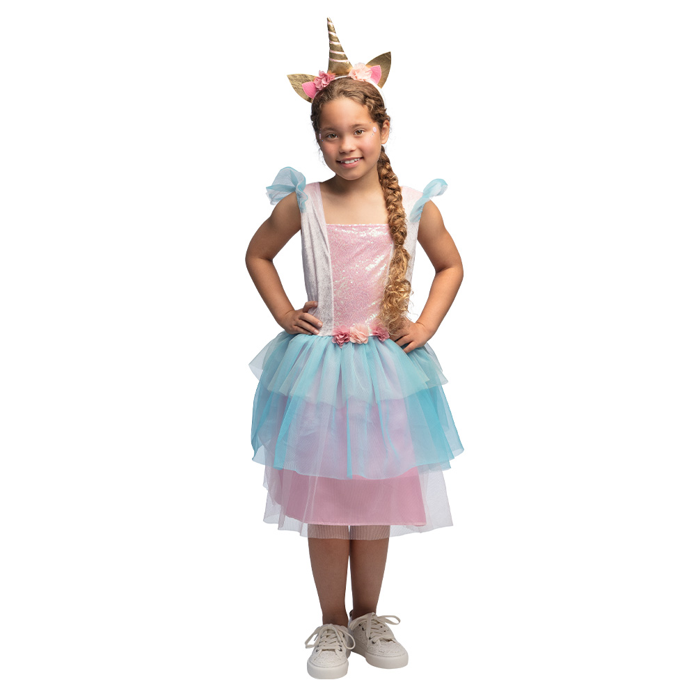 Kinderkostuum Unicorn princess (3-4 jaar)