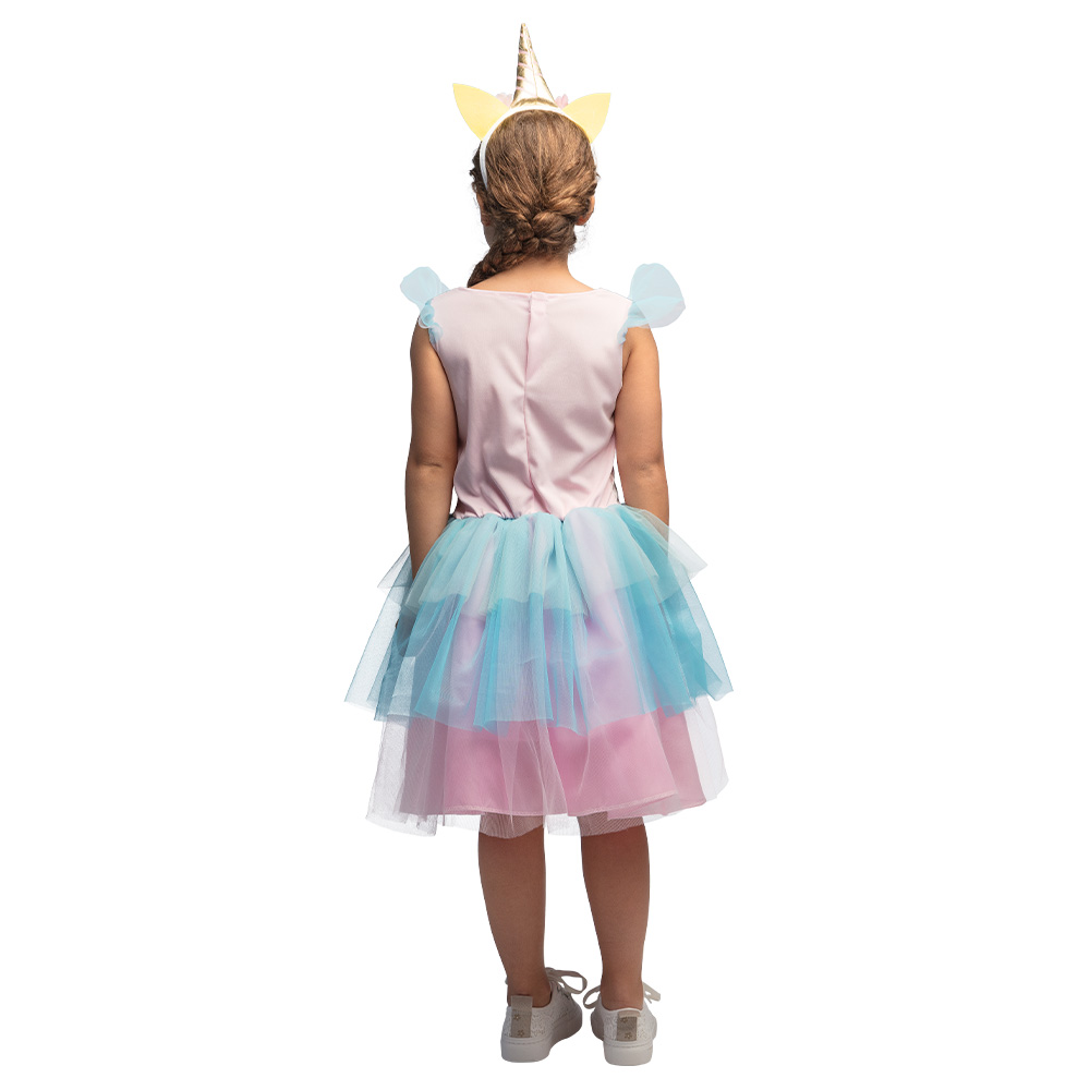 Kinderkostuum Unicorn princess (5-6 jaar)