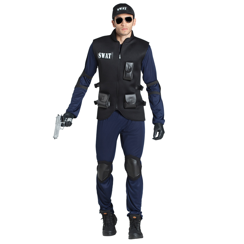 Volwassenenkostuum SWAT-agent (M/L)
