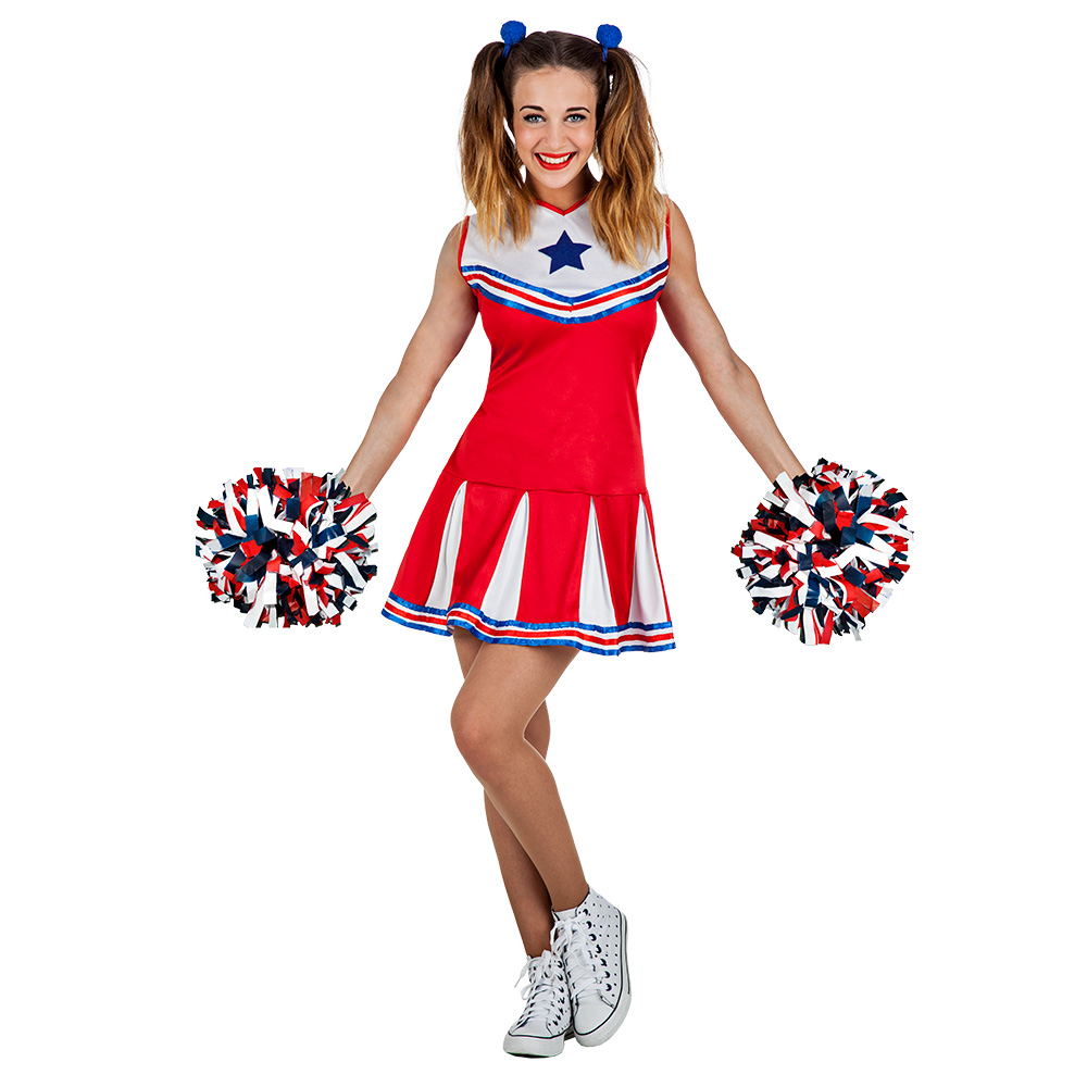 Volwassenenkostuum Cheerleader Holly (XL)