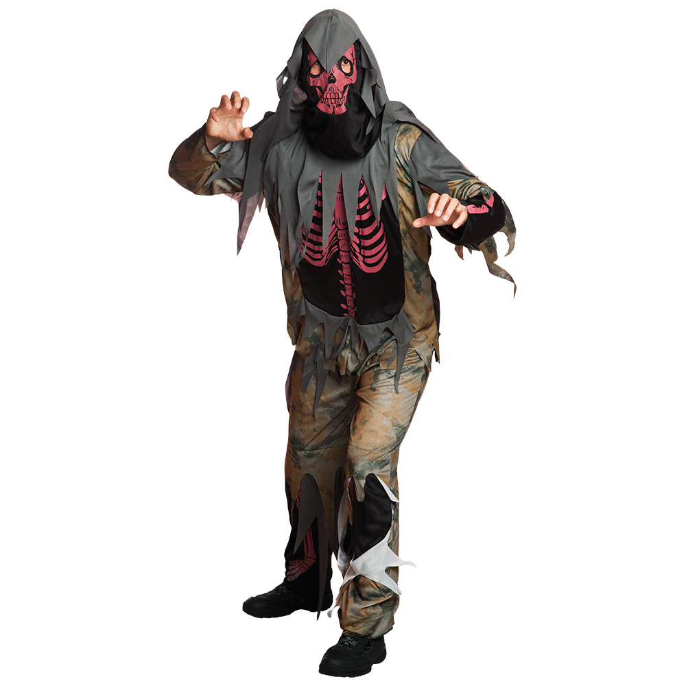 Volwassenenkostuum Halloween man/vrouw 10 ass.