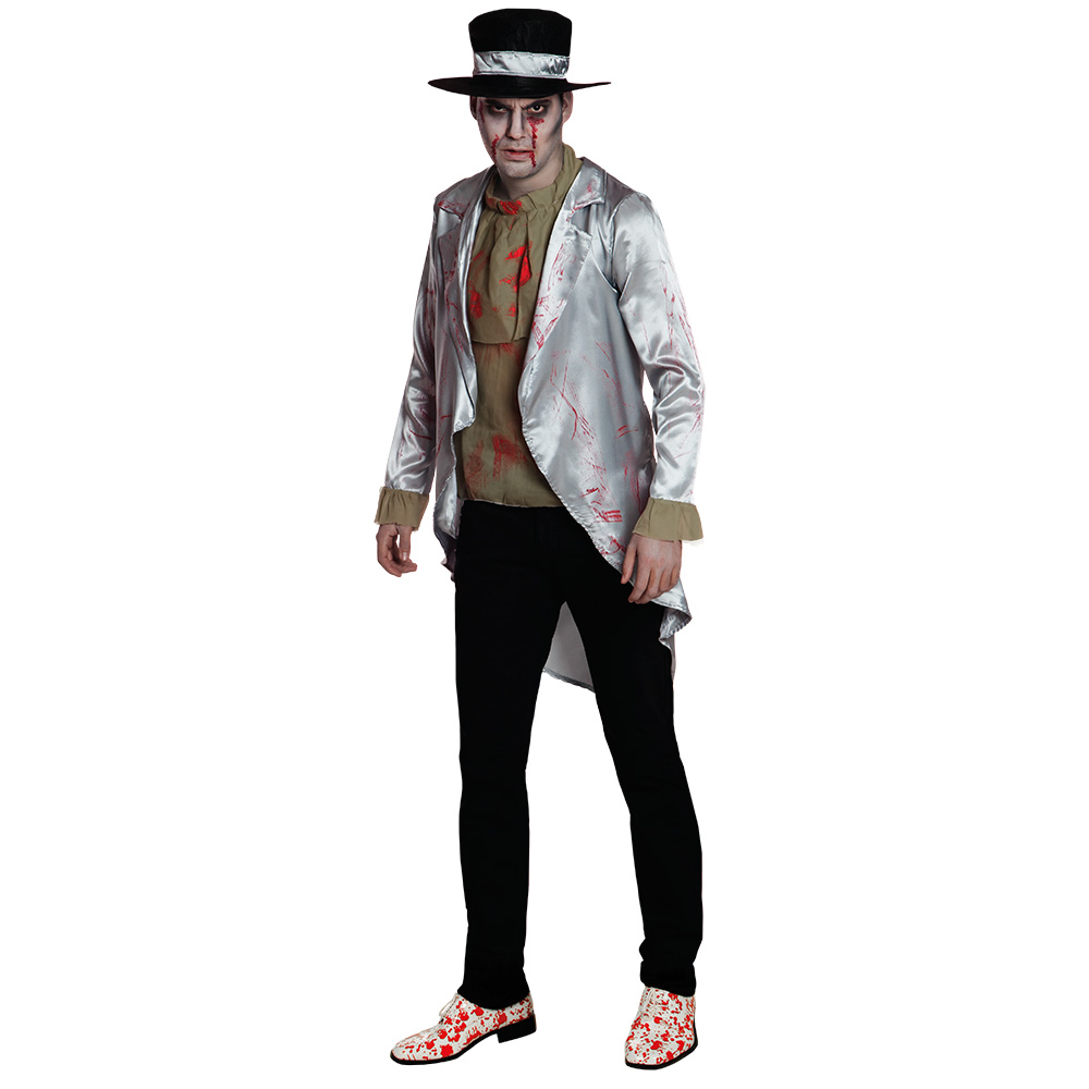 Volwassenenkostuum Halloween man/vrouw 10 ass.