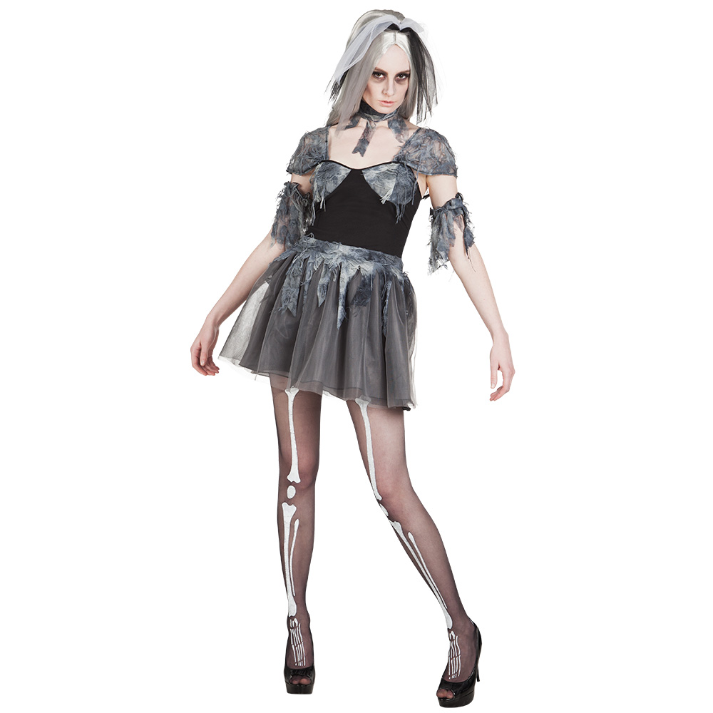 Volwassenenkostuum Halloween man/vrouw 10 ass.