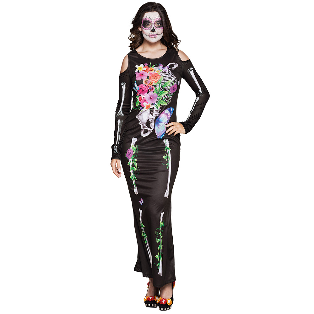 Volwassenenkostuum Halloween man/vrouw 10 ass.