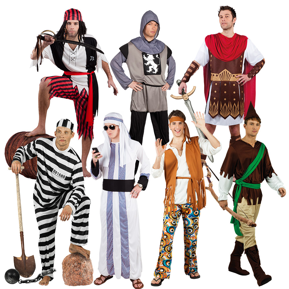 Volwassenenkostuum man 7 ass.