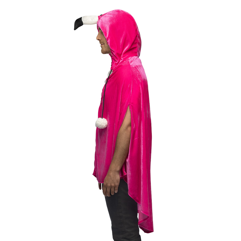Poncho Flamingo deluxe (one size)