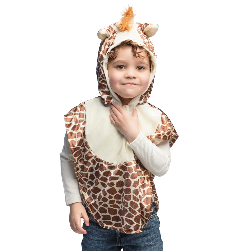 Kinderponcho Giraffe (3-4 jaar)