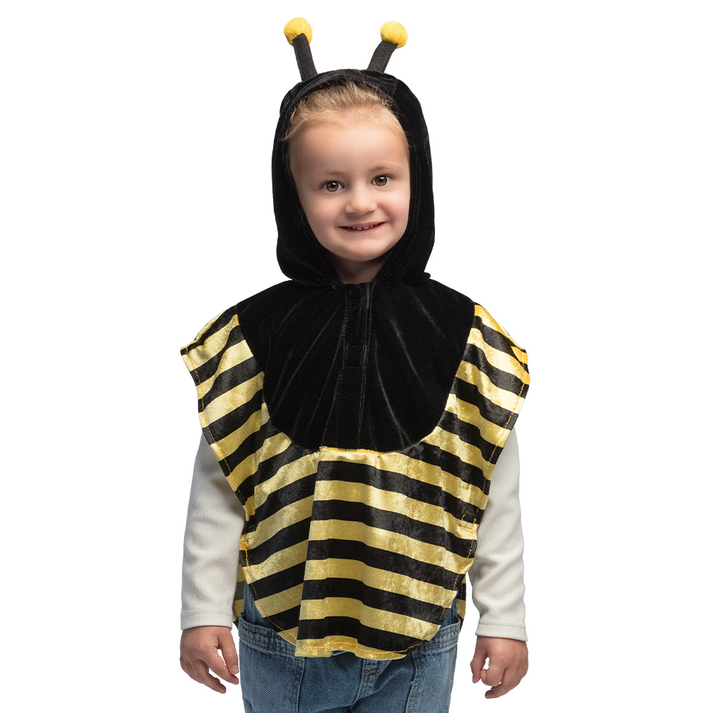 Kinderponcho Honingbij (3-4 jaar)