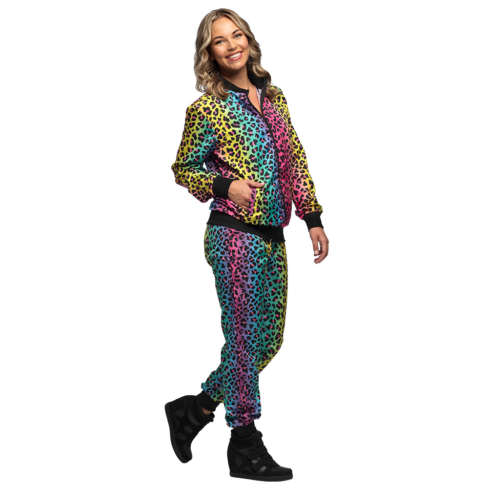 Trainingspak Regenboogpanter babe (XL)