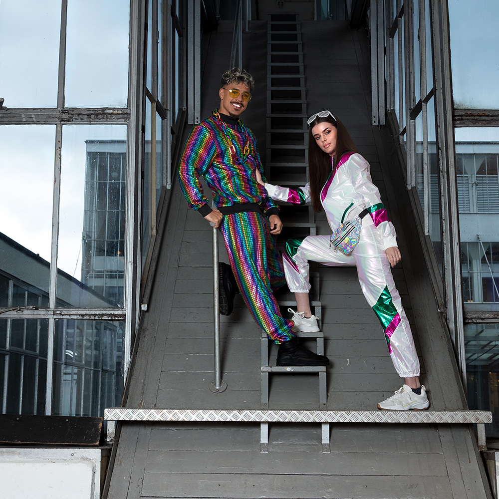 Trainingspak Regenboog dude (XXL)