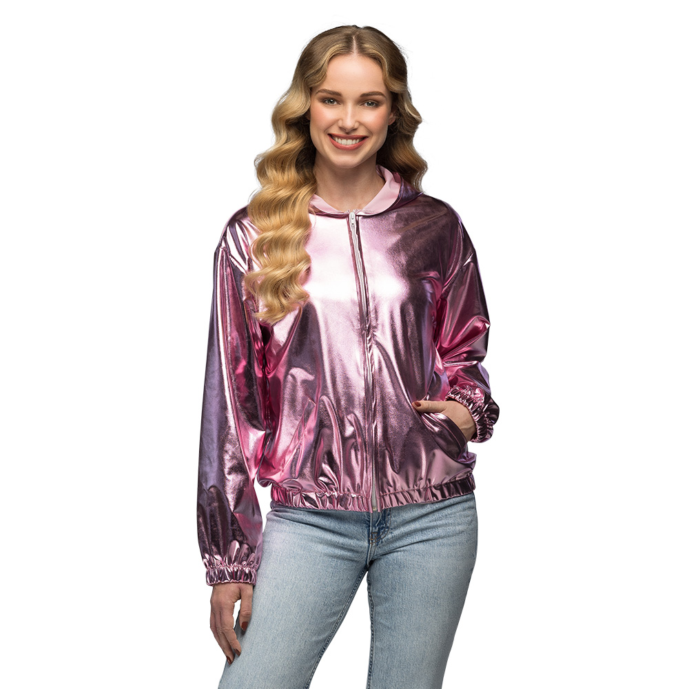 Jasje Rave metallic roze (L/XL)