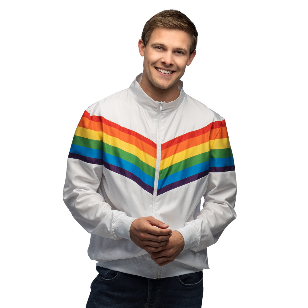 Trainingsjasje Rainbow dude (XXL)
