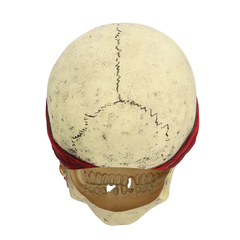 Latex hoofdmasker Piraat Crinson