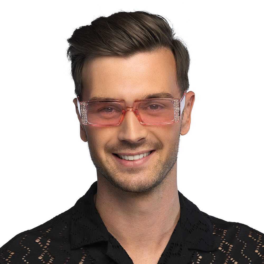 Partybril Escape roze