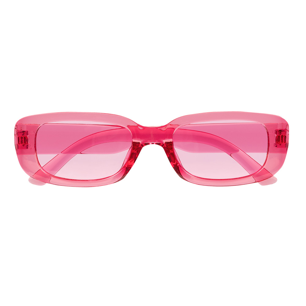 Set 2 Partybrillen Techno (zwart en roze)