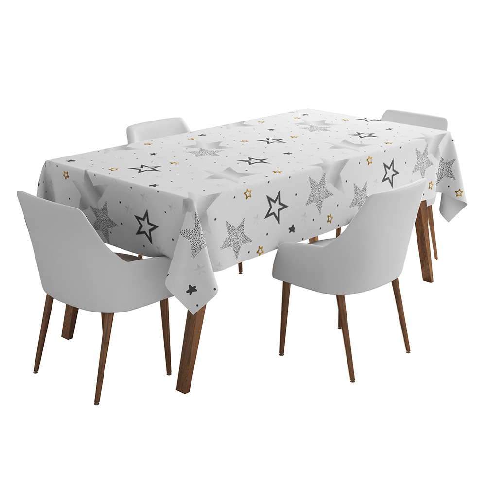 Papieren tafelkleed 'Happy birthday' (120 x 180 cm)