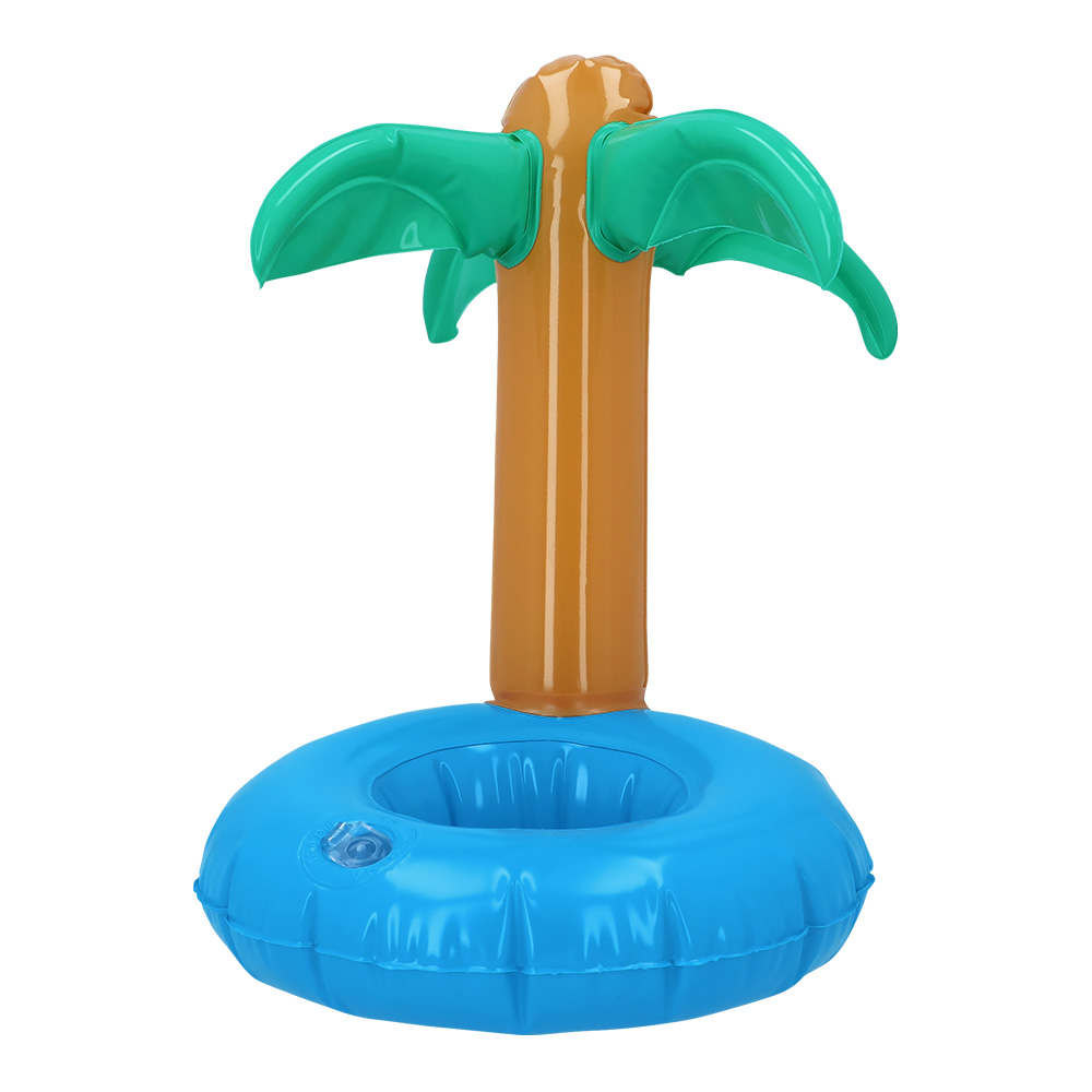 Opblaasbare bekerhouder Palmboom (Ø 17 cm)
