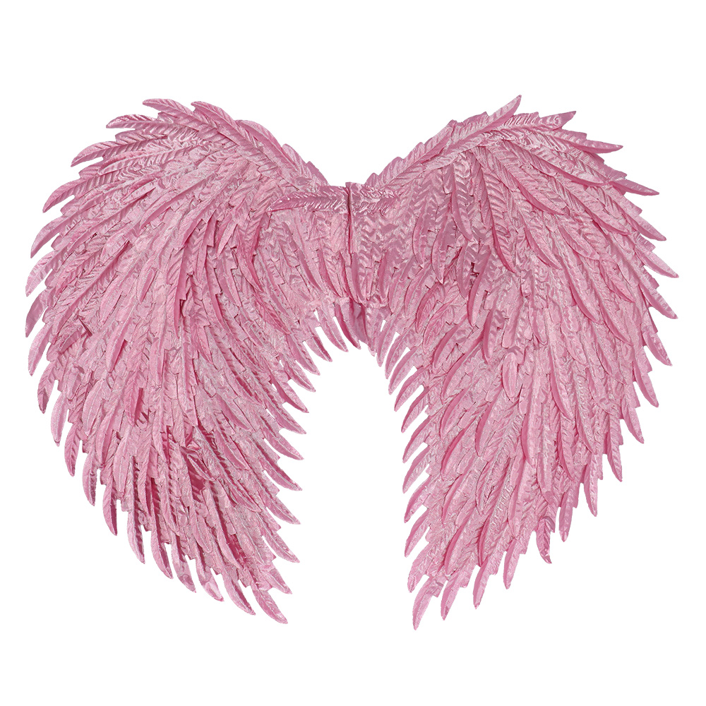 Engelenvleugels Glam roze (55 x 50 cm)
