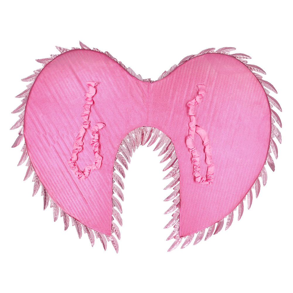 Engelenvleugels Glam roze (55 x 50 cm)