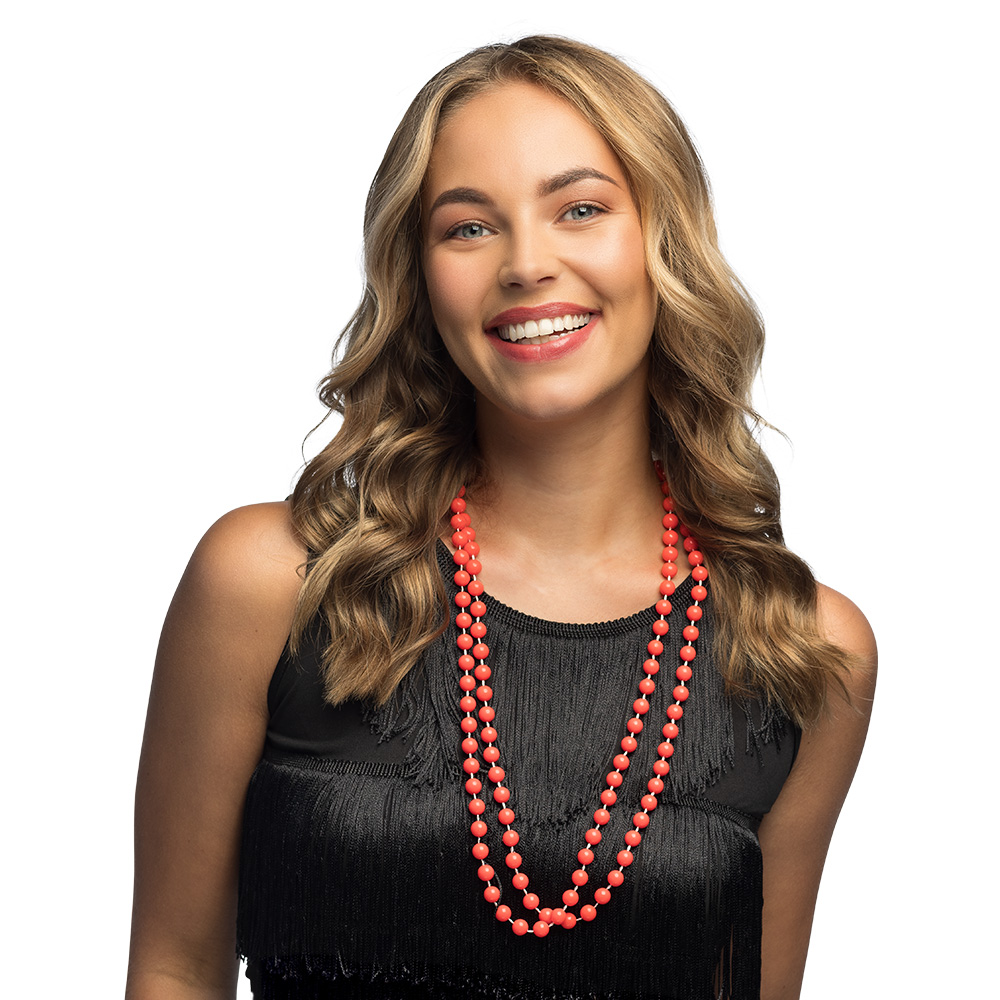 Set 2 kettingen Magali rood