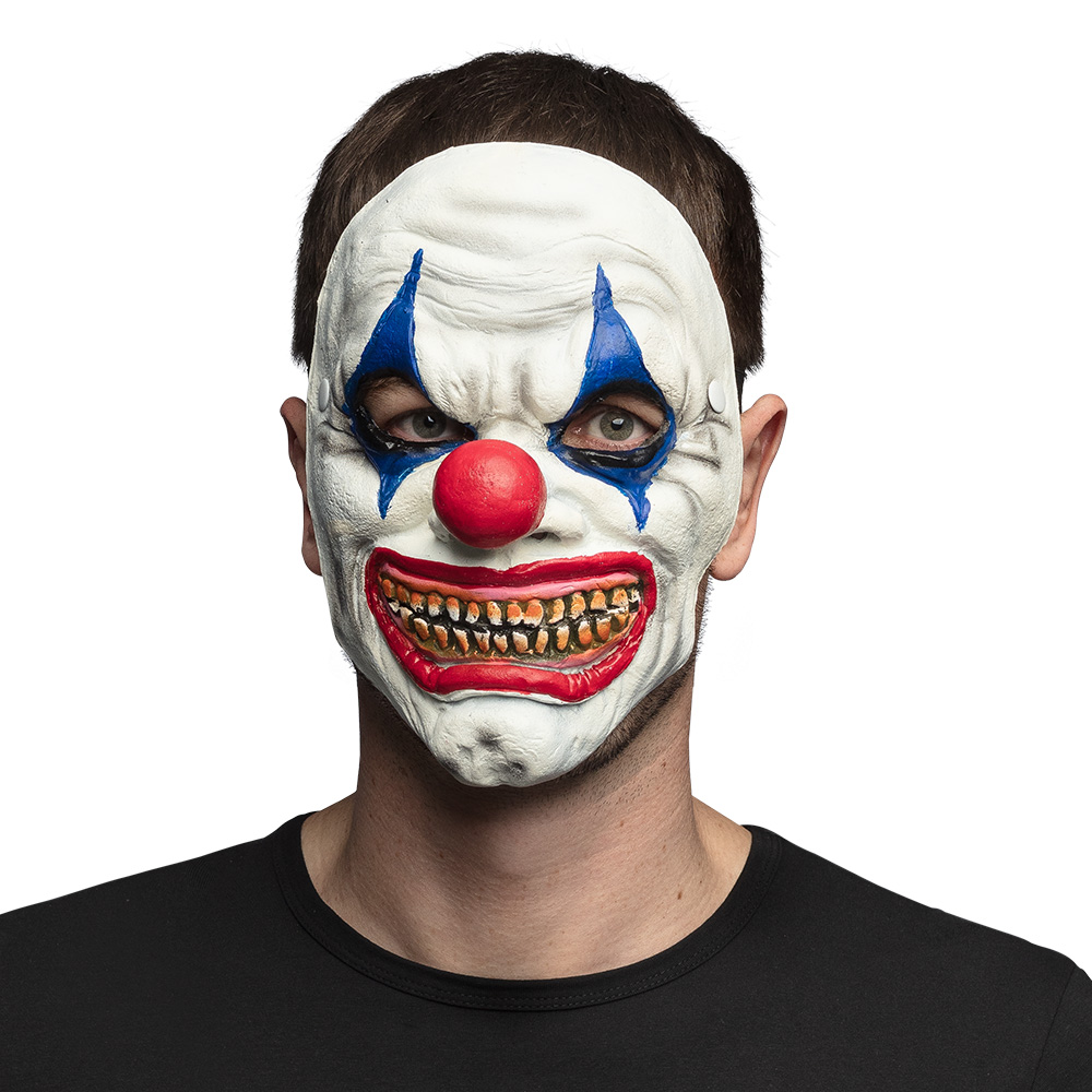 Foam gezichtsmasker Clown Bluster