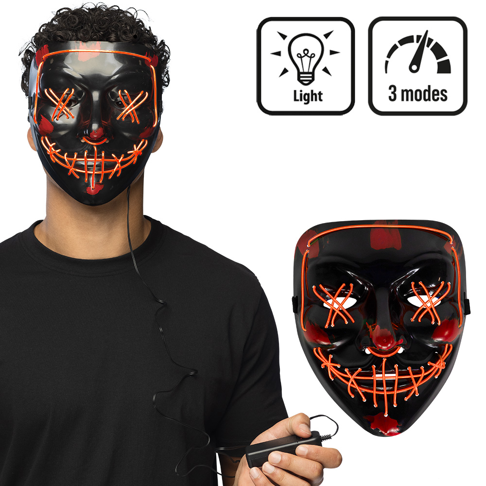 LED masker Promo 6 ass.