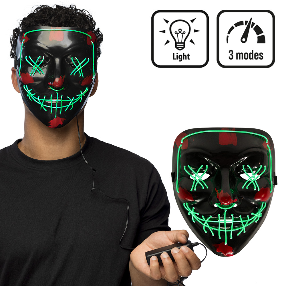 LED masker Promo 6 ass.