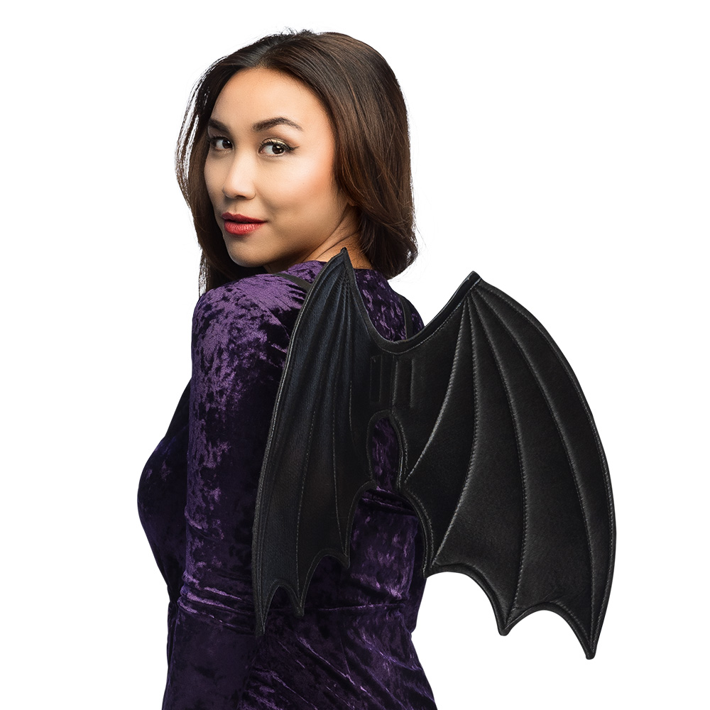 Vleugels vleermuis Lyra (61 x 37 cm)