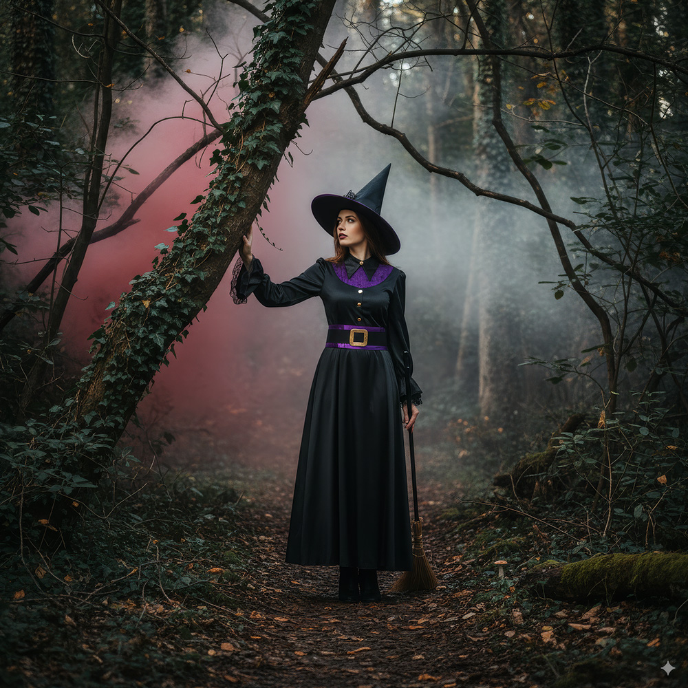 Volwassenenkostuum Classy witch (M/L)