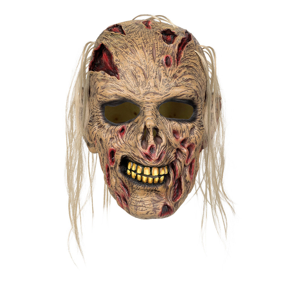 Latex hoofdmasker Zombie Grumble