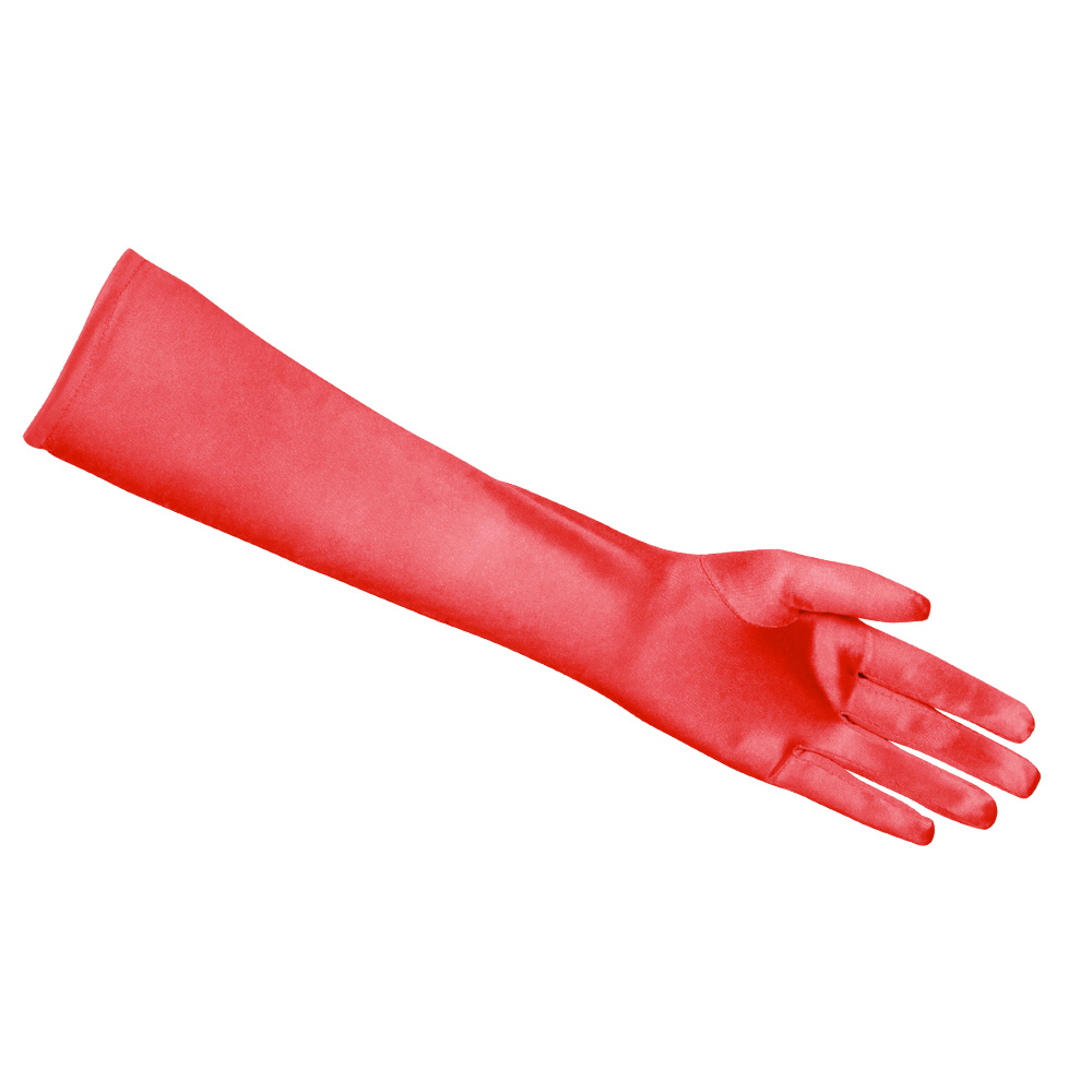 Paar handschoenen elleboog Monte Carlo rood