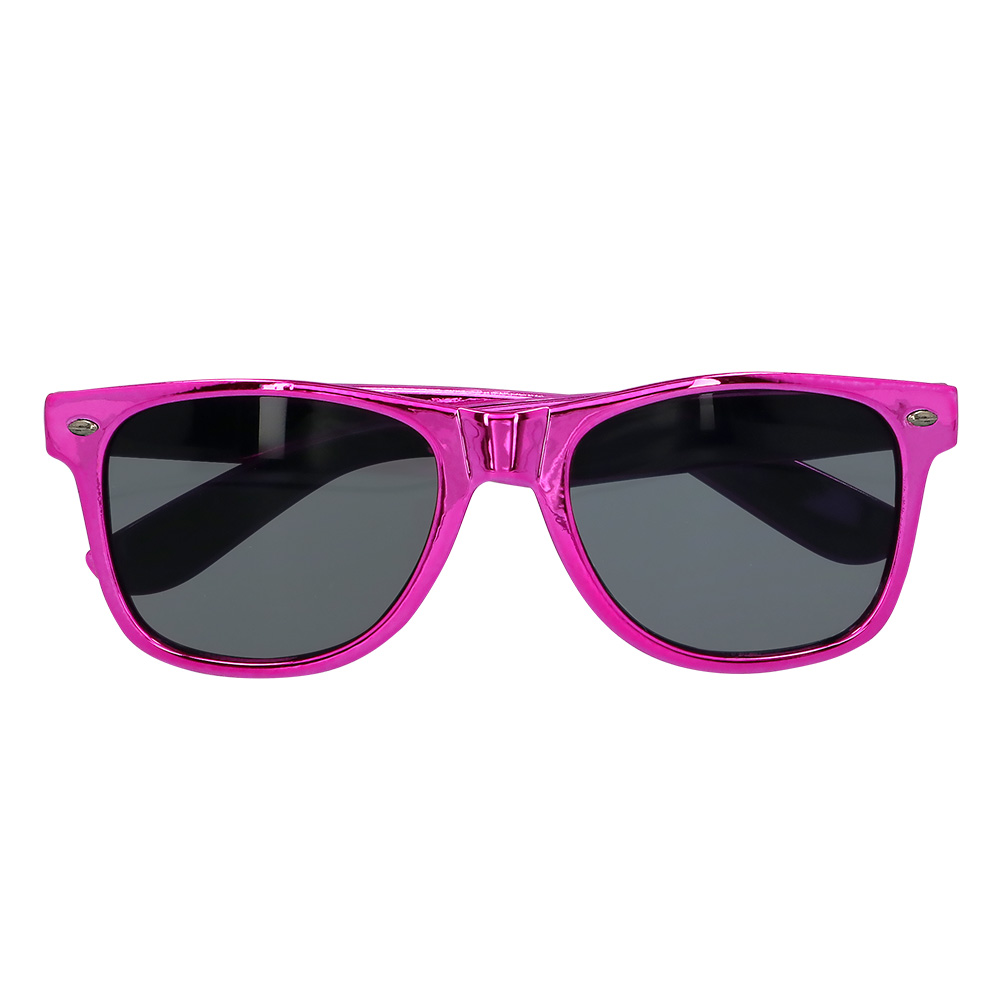 Partybril Metallic roze