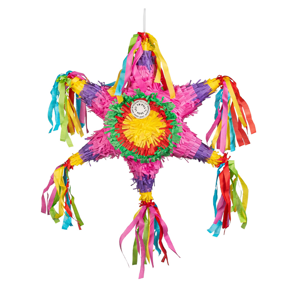 Piñata Mexicaanse ster (45 x 45 x 10 cm)